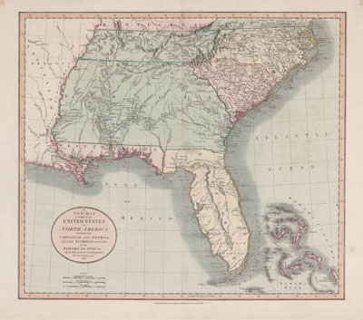 A new map of part of the United States of North America, 1806