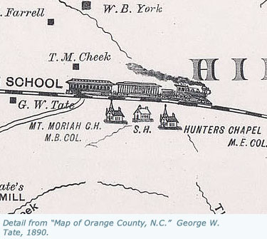 Orange County map, 1891