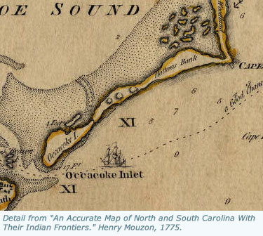 Detail from An Accurate Map of North and South Carolina With Their Indian Frontiers, 1775